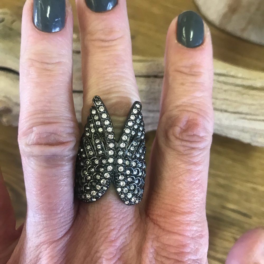 Gorgeous Angel wings ring from Lisa Freede